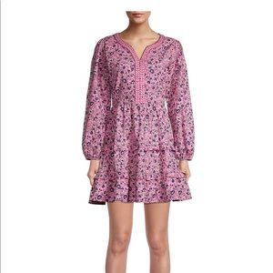 Roller Rabbit Pink Long Sleeved Dress